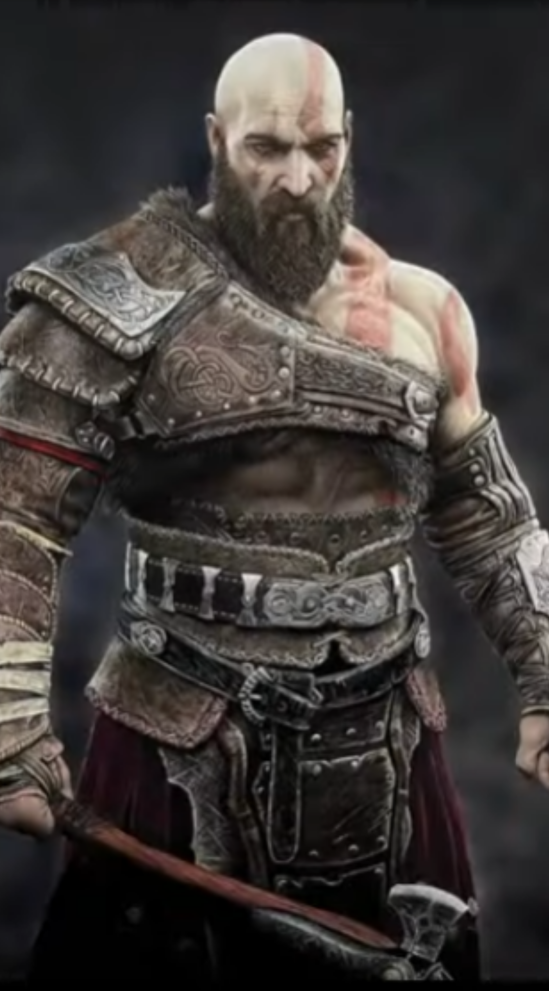 Kratos through the ages in an epic God of War drawing