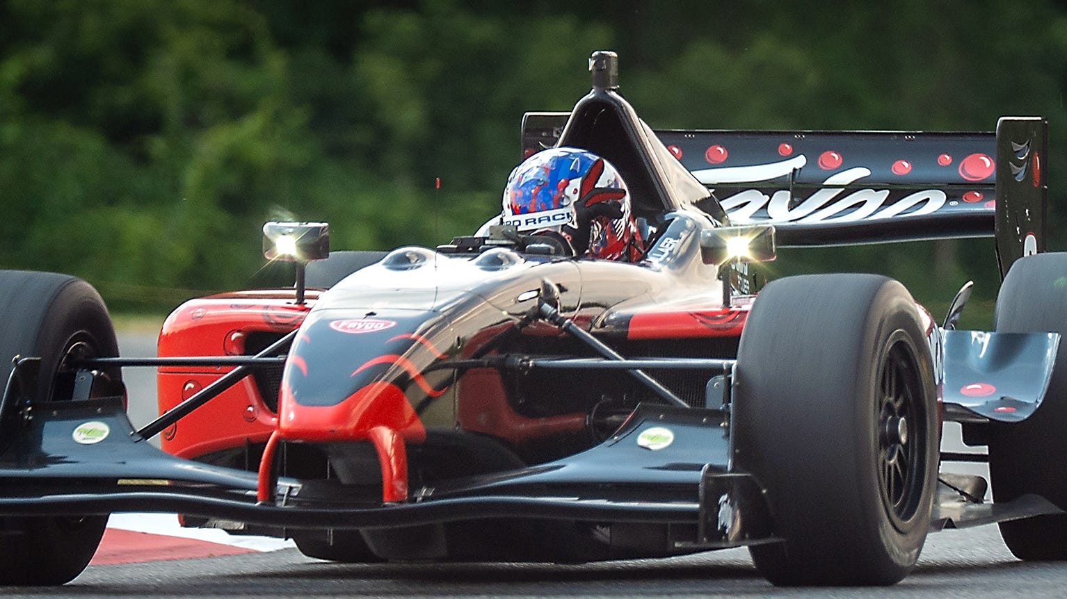 Race car driver Nolan Allaer turns sim racing into road racing