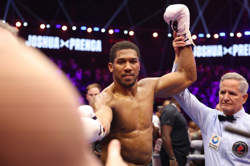 Anthony Joshua recently returned to winning ways | Source: GETTY