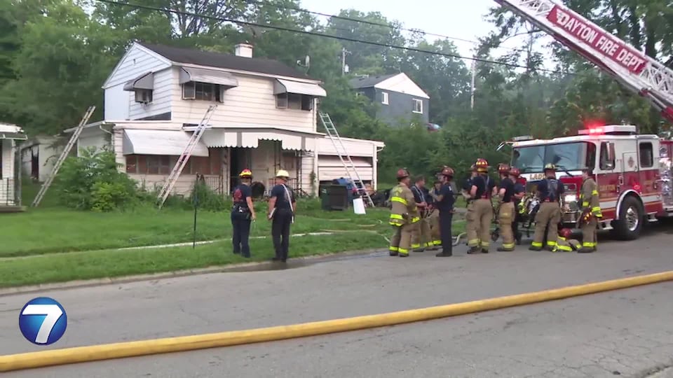 2 fires keep firefighters busy on Thursday morning in Dayton