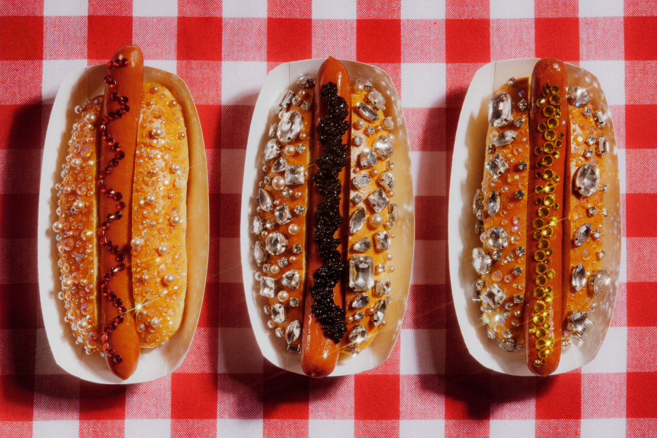 The rise of the $100 hot dog