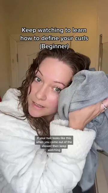 Easy routine to define waves and curls for beginners