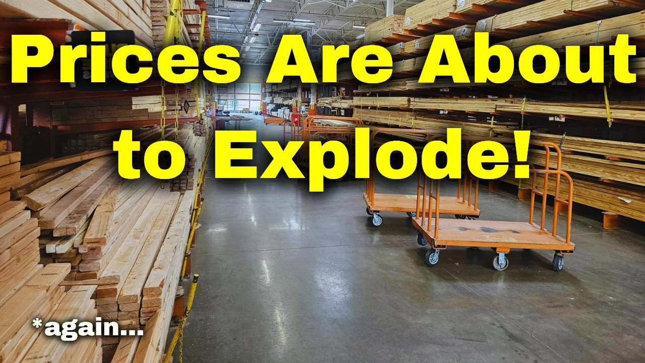 Lumber prices are about to explode! Here's why