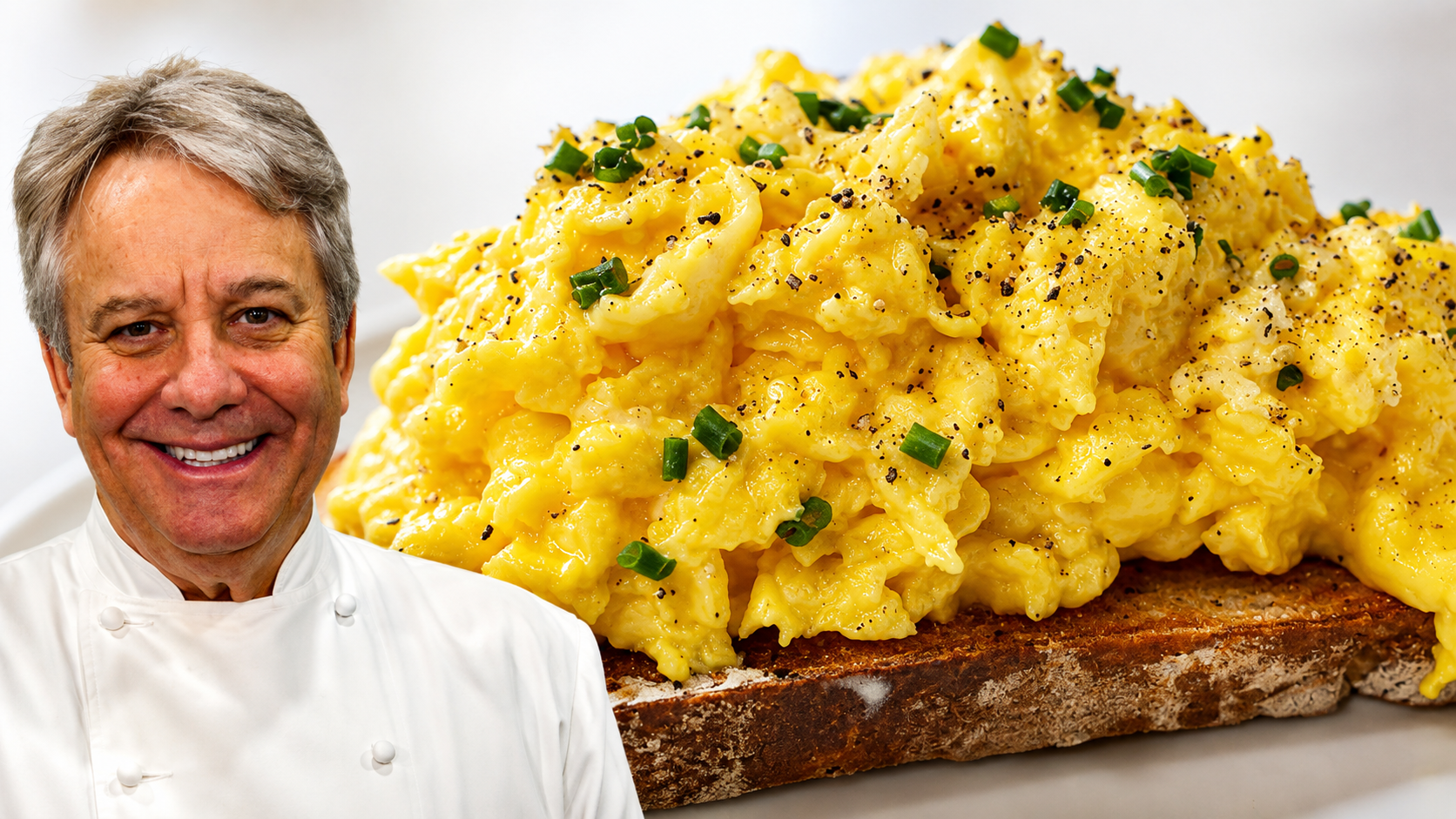 Everyone overcooks scrambled eggs then chef Jean-Pierre showed me the ...
