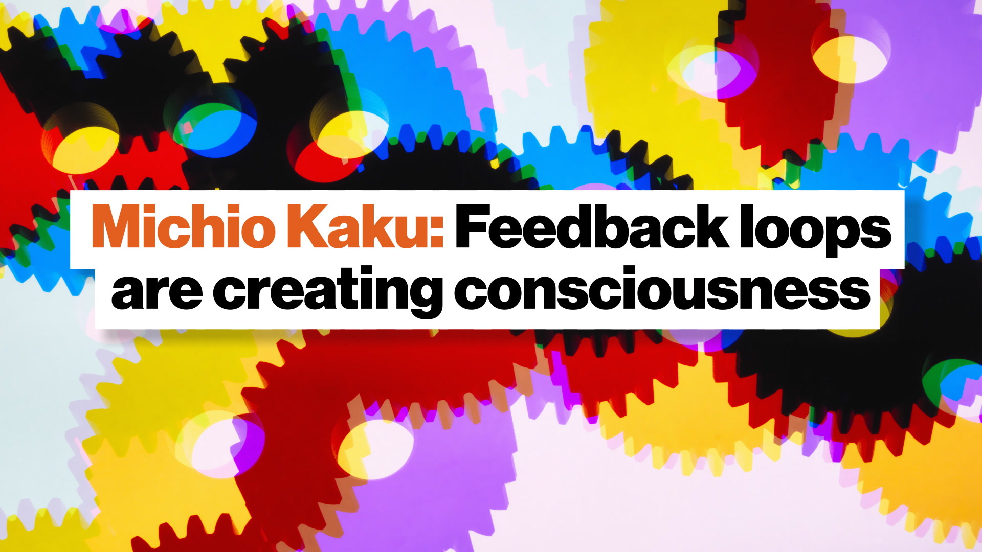 Michio Kaku: Feedback loops are creating consciousness