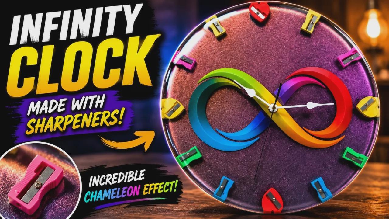 One symbol, endless creativity – Infinity Clock