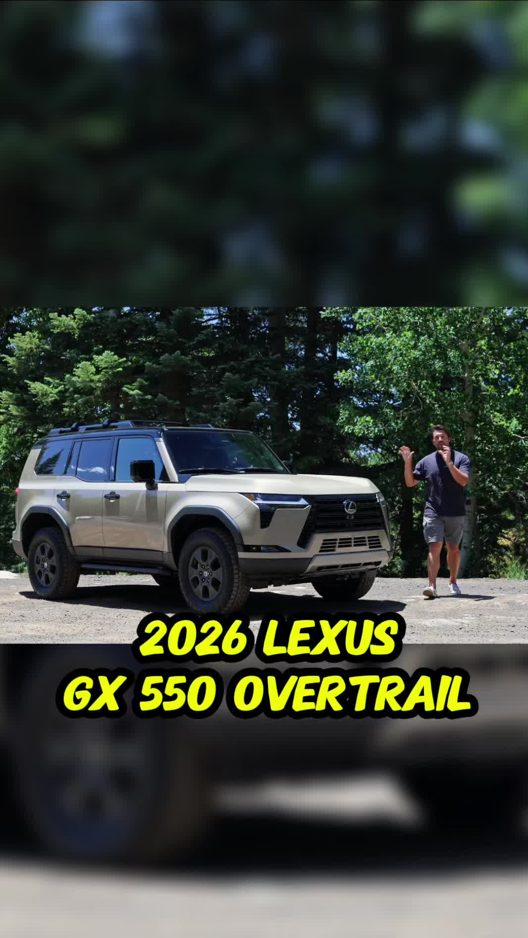 A closer look at the 2026 Lexus GX 550 Overtrail upgrade