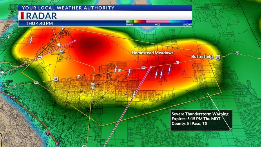 Weather Authority Alert: Severe storm warning, hail, flooding, power outages