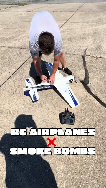 Top 5 RC airplanes with dramatic smoke bomb trails