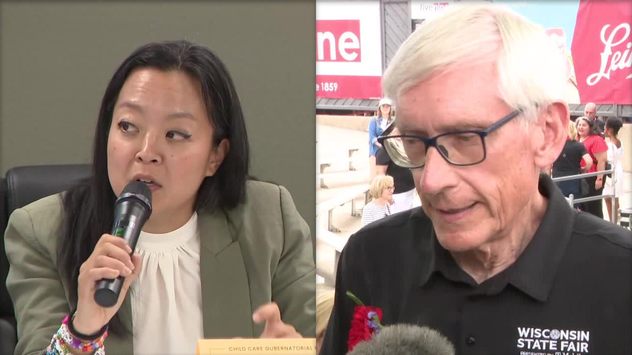 Wisconsin governor race: Evers questions Francesca Hong's electability