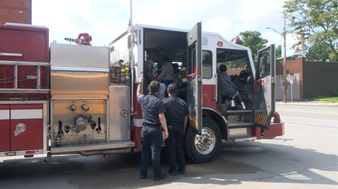 Rochester Fire Department sends off Camp Courage burn survivors