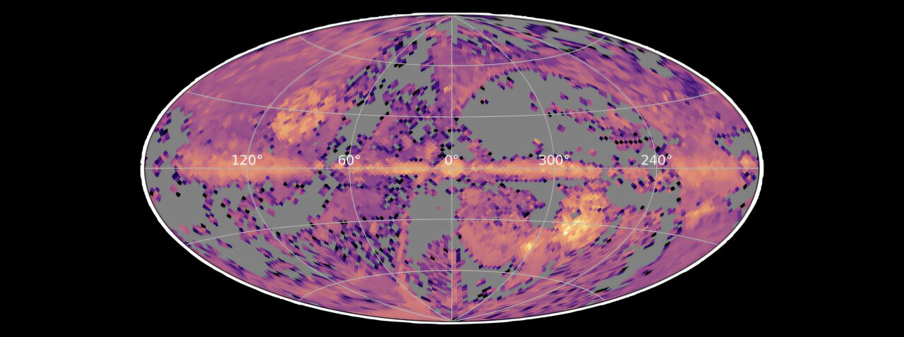 Charting the galaxy: Milky Way Mapper survey releases latest all-sky ...