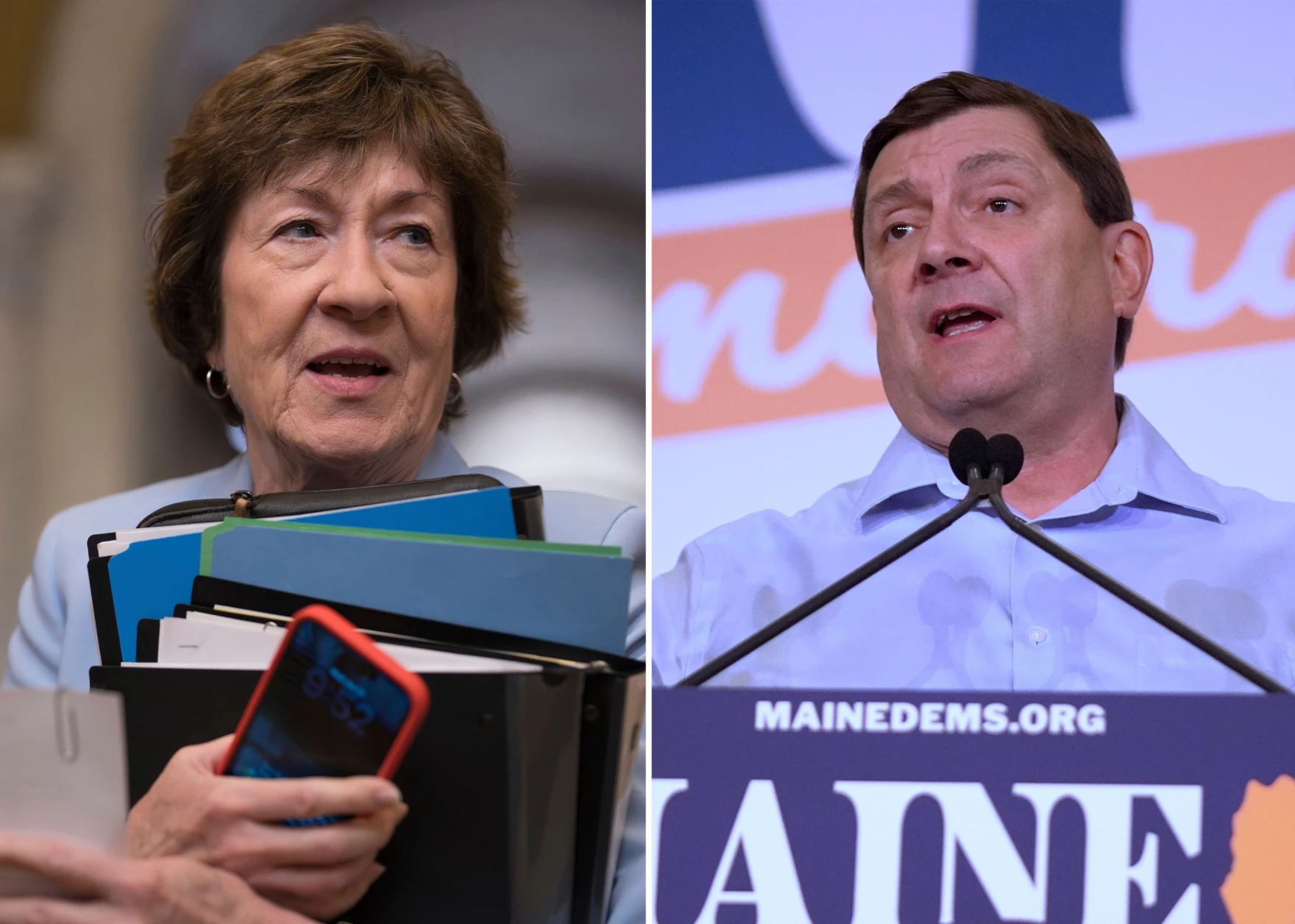 Collins loses ground in Maine poll