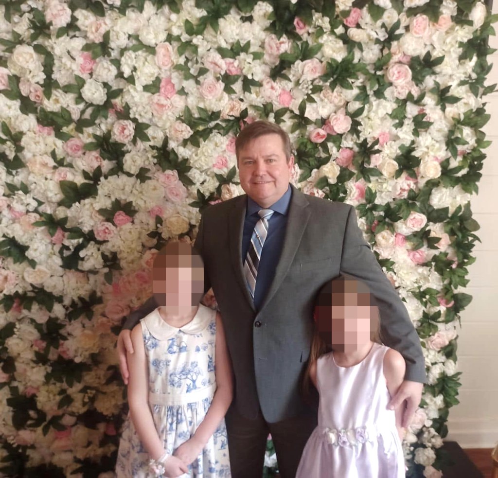 The father of five was just minutes away from his office when he was struck. Instagram/Lisa Ariail Payne