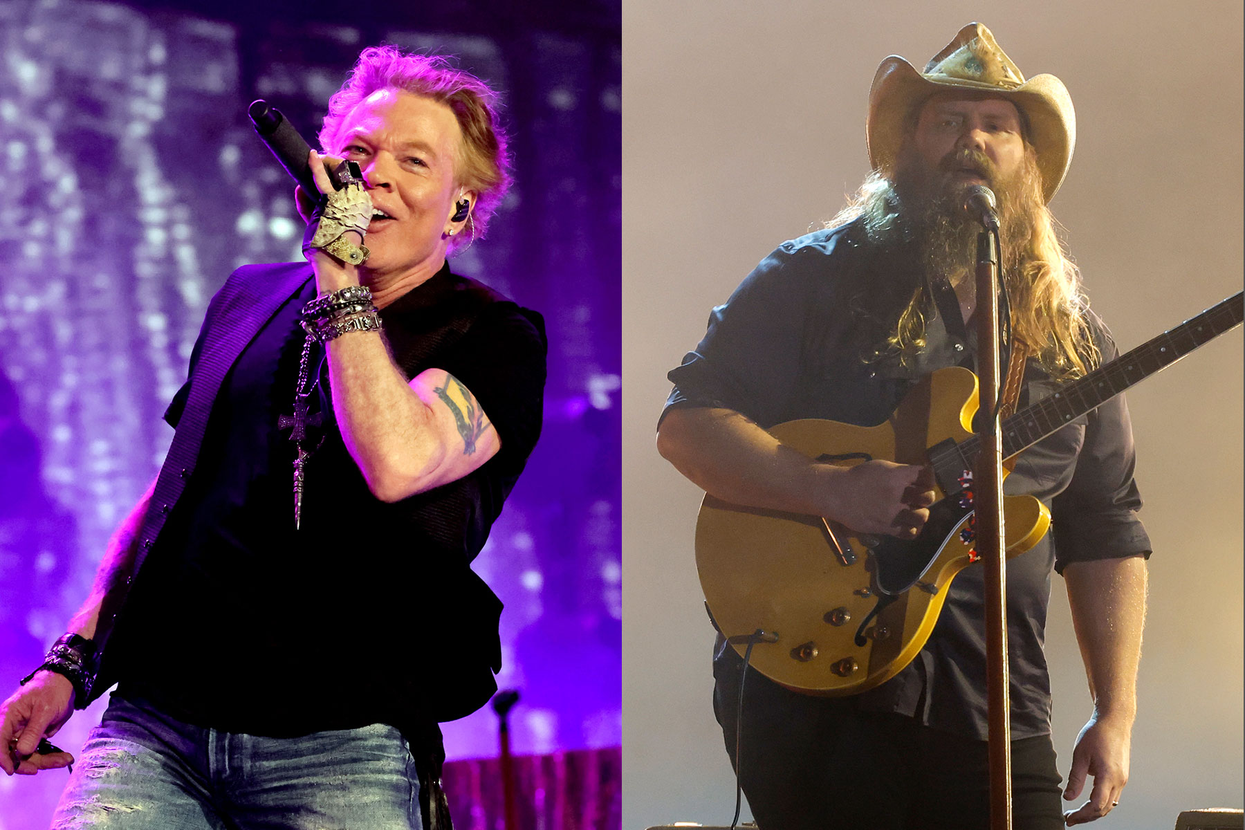 Chris Stapleton joins Guns N' Roses for 'Knockin' on Heaven's Door'
