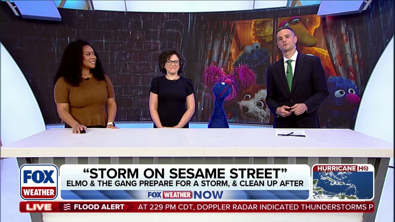 Sesame Street's Grover joins FOX Weather to talk about 'Storm on Sesame ...