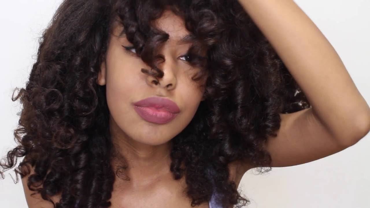 Effortless flexi rod curls on wet hair: Maryam J Hampton's heatless ...