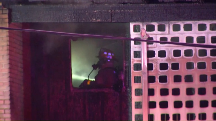 One SAPD officer was treated on scene and several residents went to the hospital at a second alarm fire on the southeast side