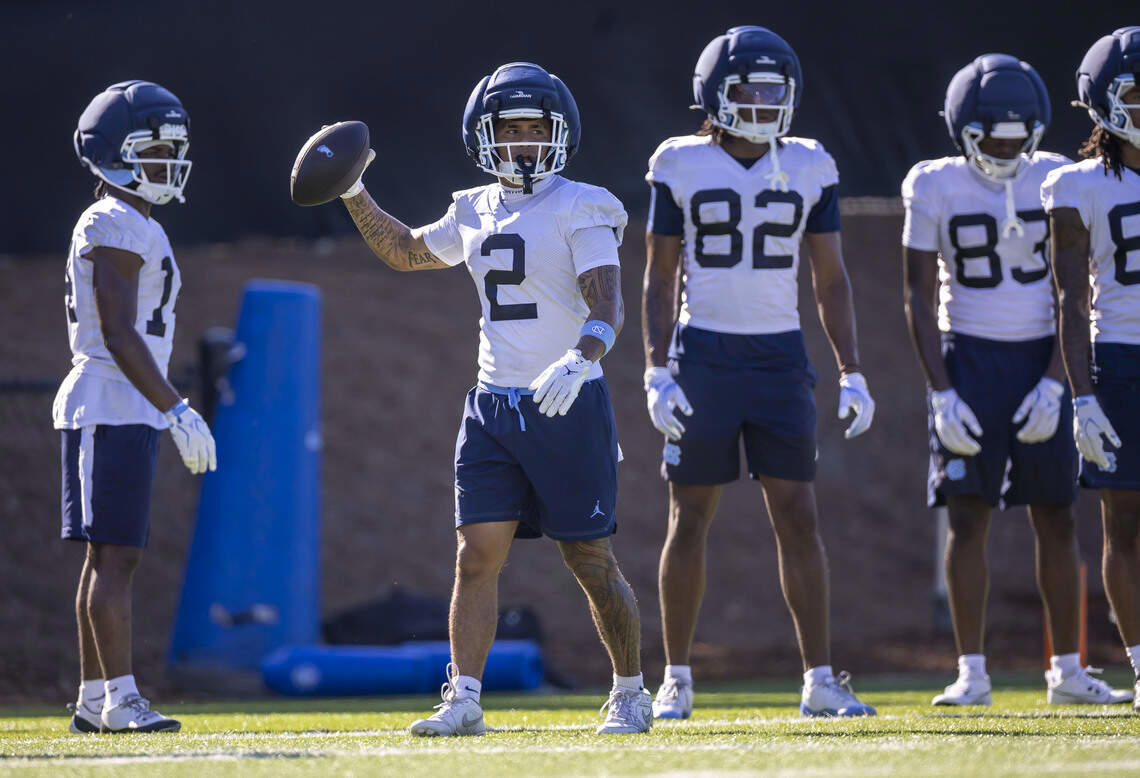 How UNC wide receiver Trech Kekahuna adds 'dog mentality' to Tar Heels offense