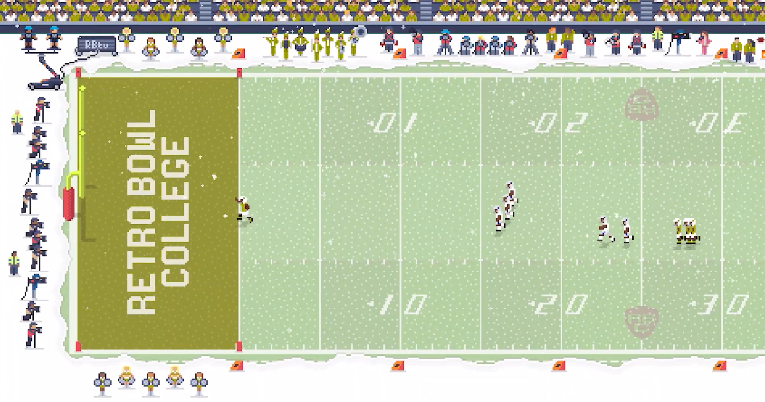 Retro Bowl College+ available today on Apple Arcade