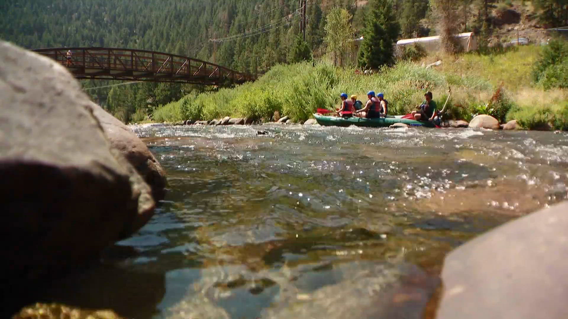 Low water cuts rafting season short in Idaho Springs