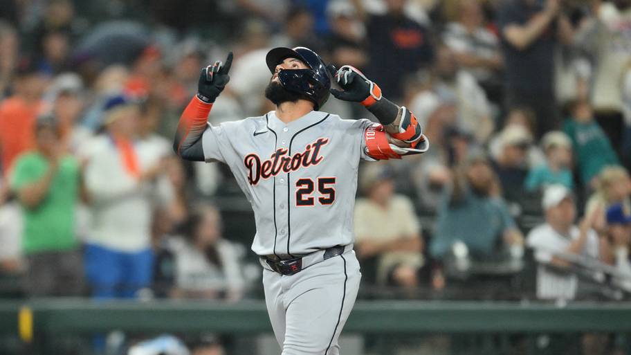 Gleyber Torres' explanation for benches clearing in Tigers-Mariners deflects blame to Cal Raleigh
