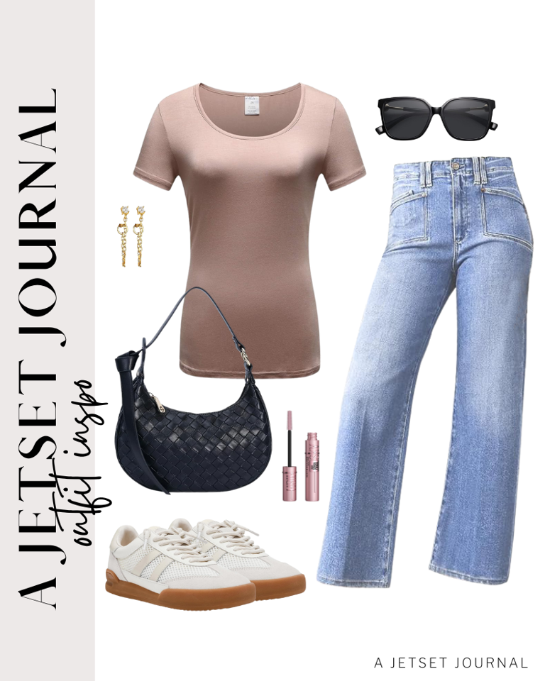 Simple outfits with jeans and tees you'll love