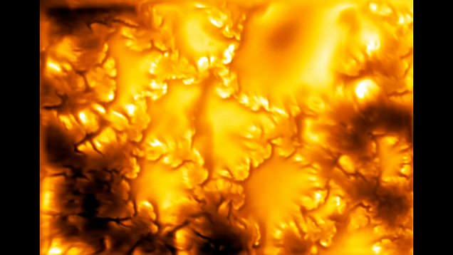 Swirling, vortex-like patterns seen in highest ever resolution pictures ...
