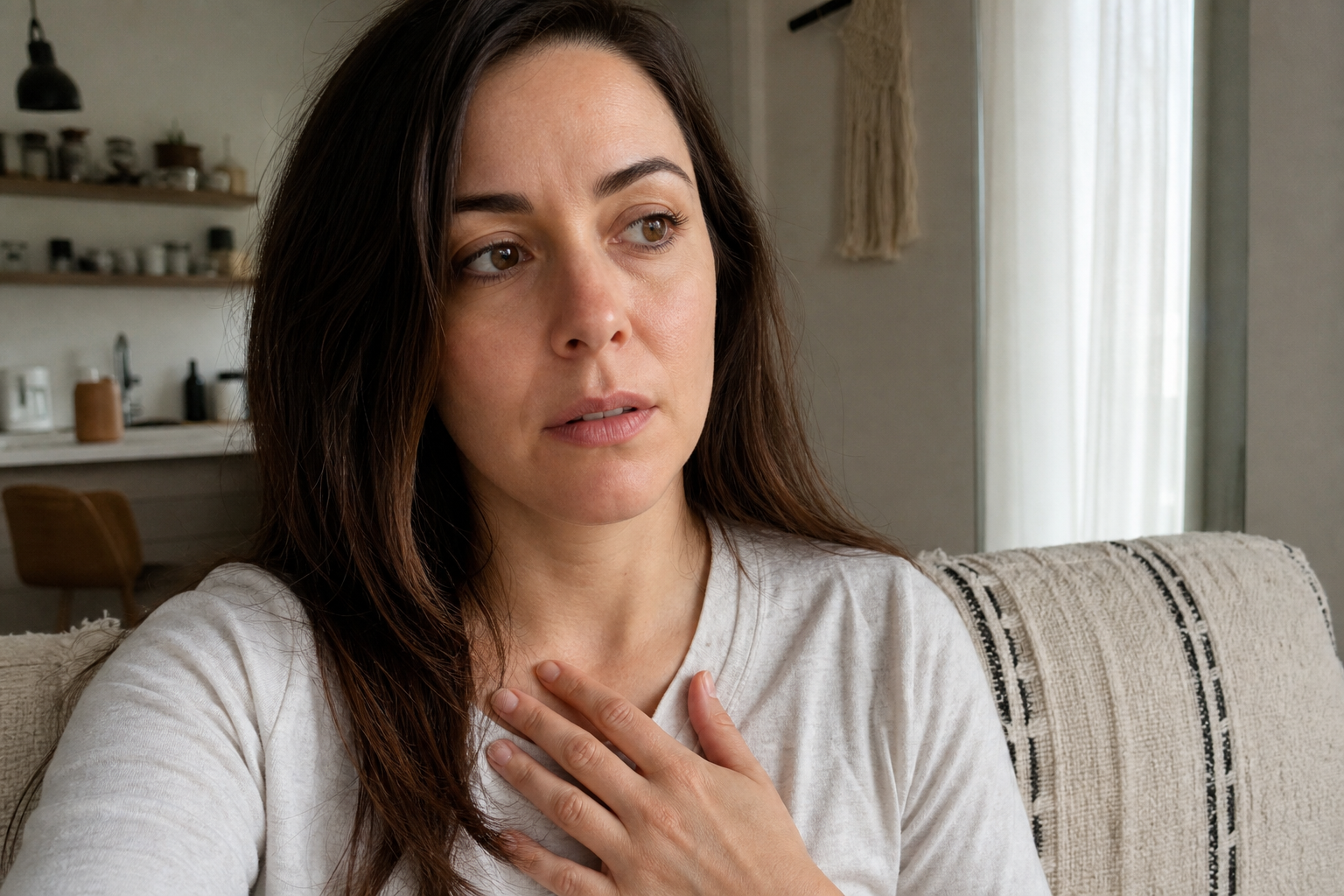 The heart attack warning signs women too often mistake for stress or ...
