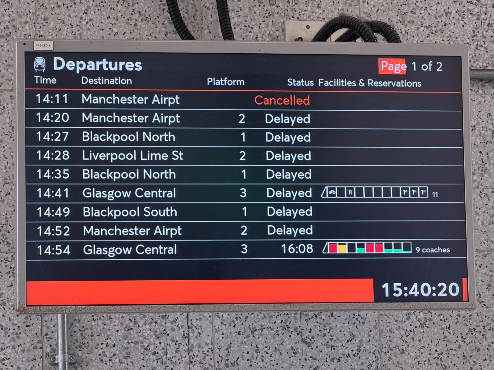 Rail updates amid Storm Boelo disruption