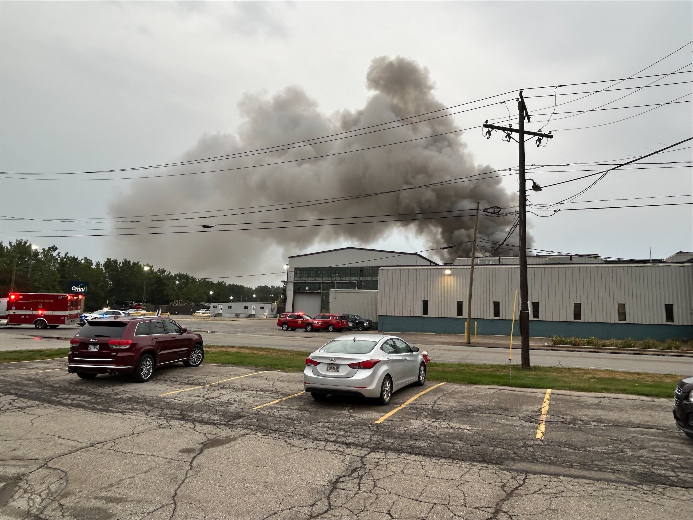 Fire breaks out at OmniSource in Toledo