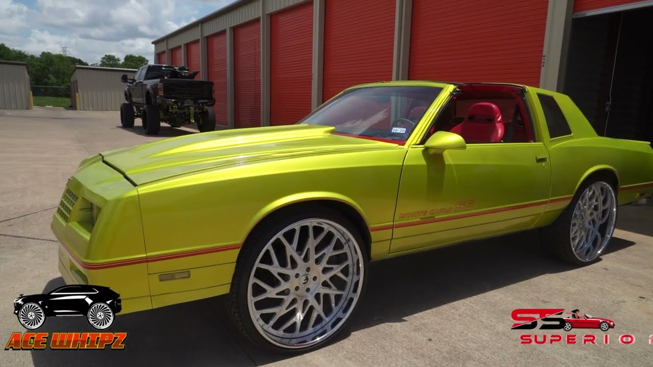 Corey’s Chevy Monte Carlo SS T-top on 26’s Forgiatos