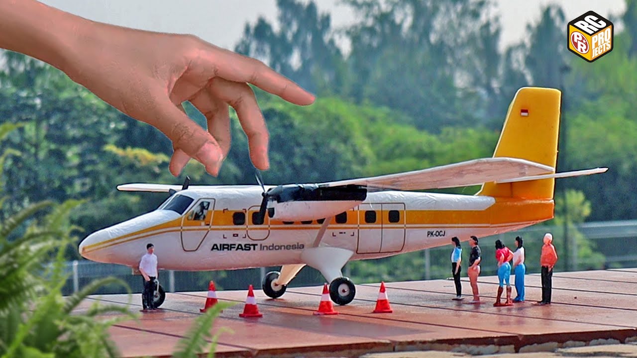 How to build a micro RC Twin Otter
