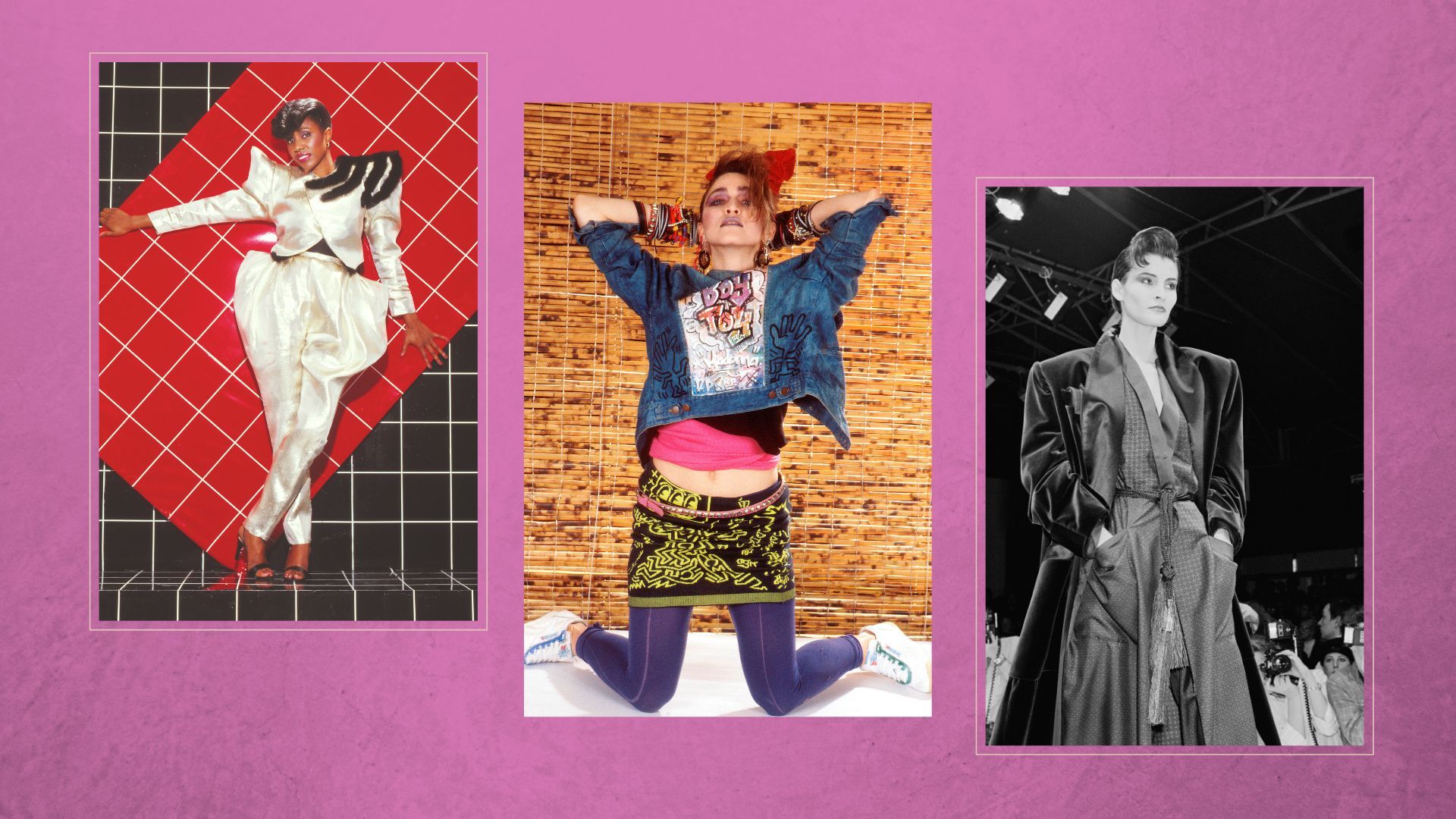Power dressing, lycra bodysuits and puff sleeves – these are the '80s fashion trends we'll never forget