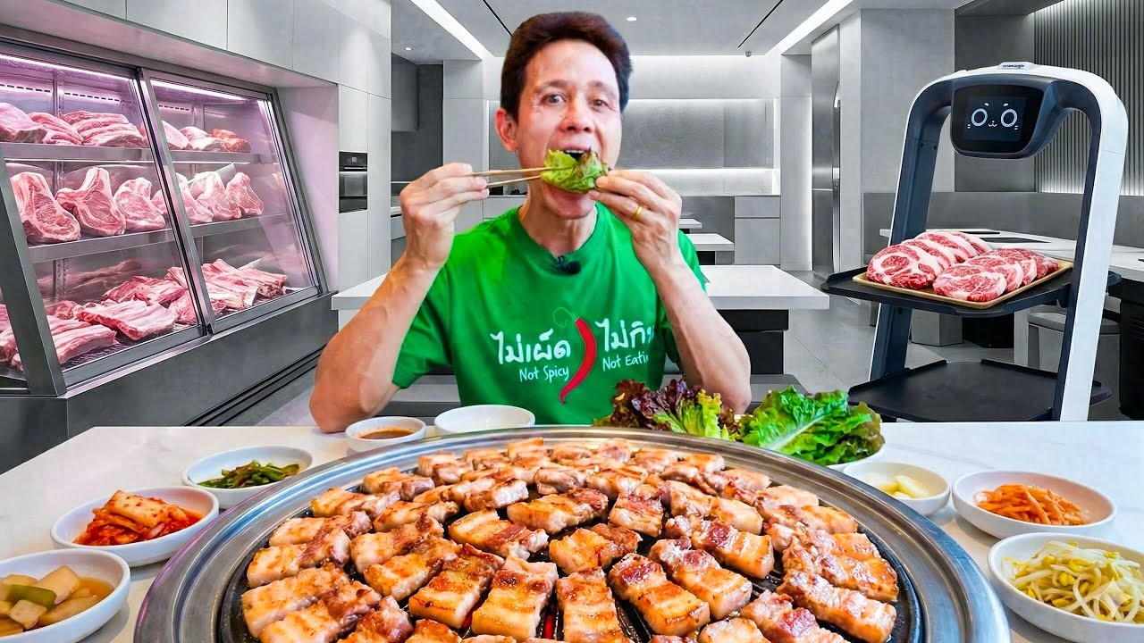 “I’m starting to feel like a pig...” They call it Korea’s best pork