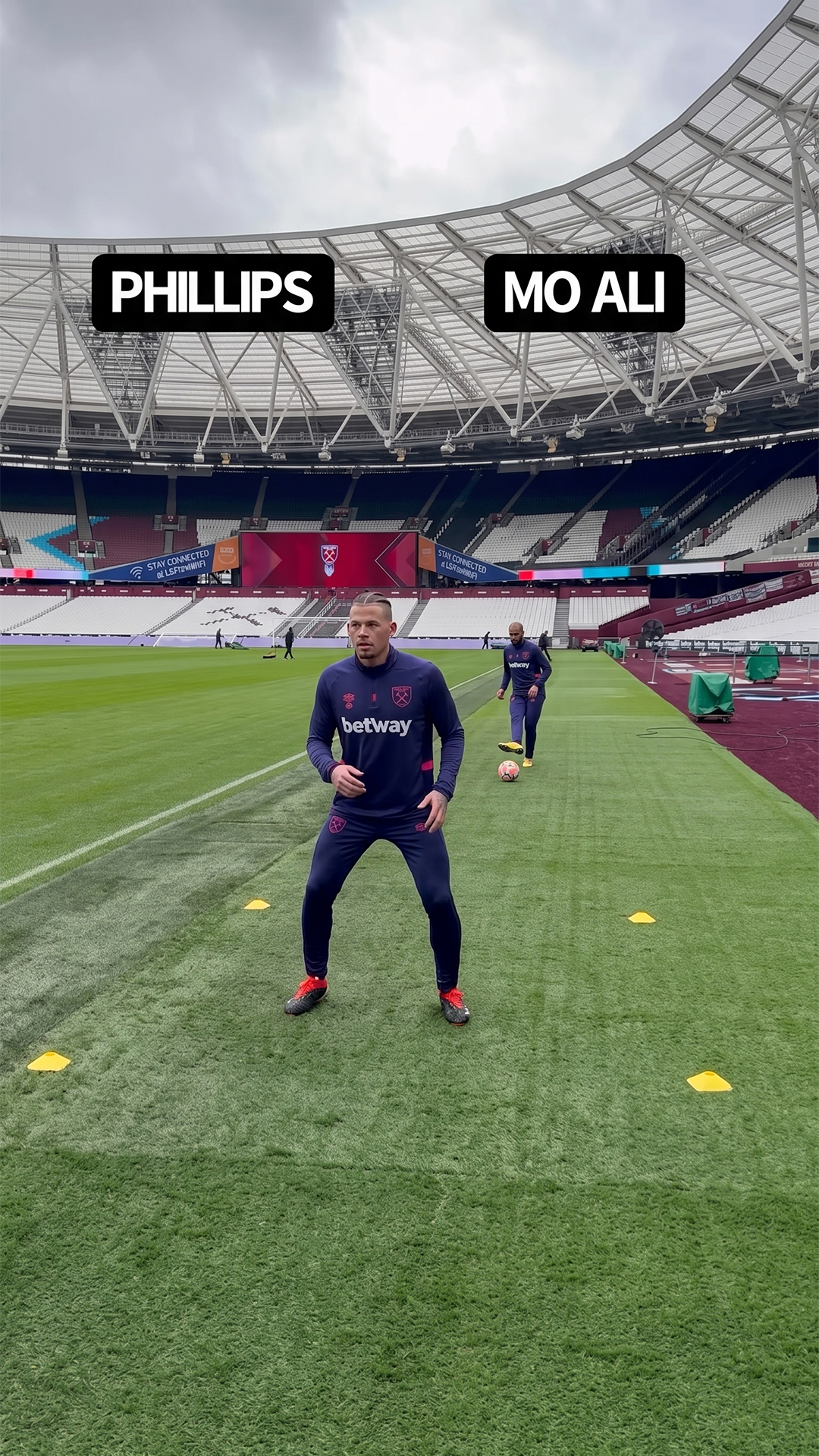 Kalvin Phillips challenged my football control in this test