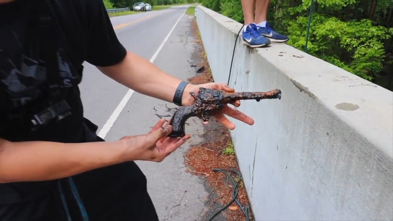 The rope went tight and we realized this was no ordinary find