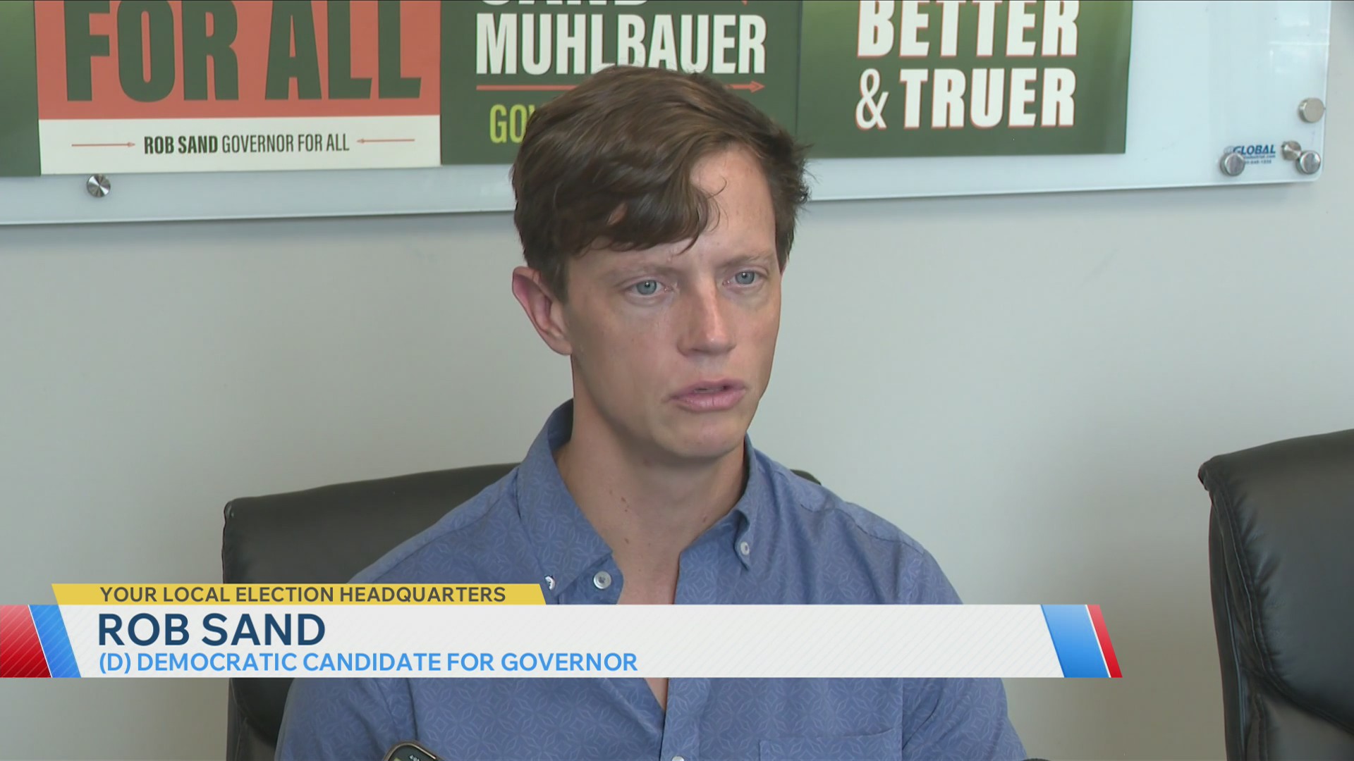 Rob Sand on raising Iowa's minimum wage - 8/13/2026