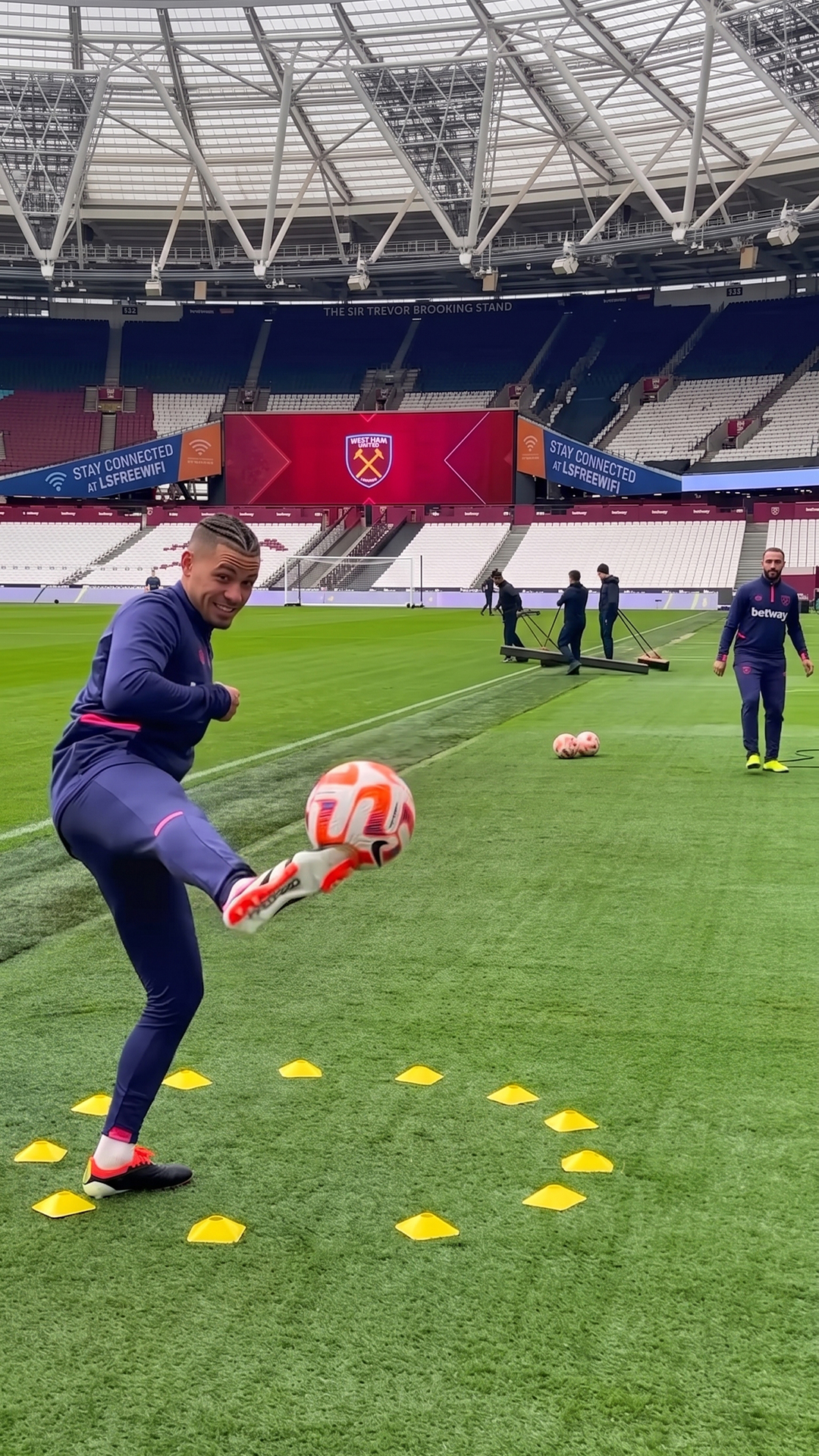 I faced Kalvin Phillips in a football touch control test