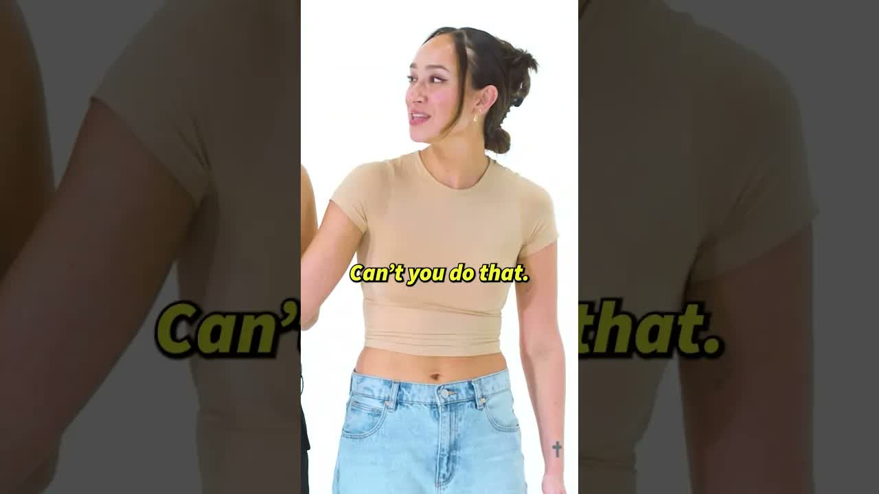 She mentioned abs and suddenly he had to prove himself