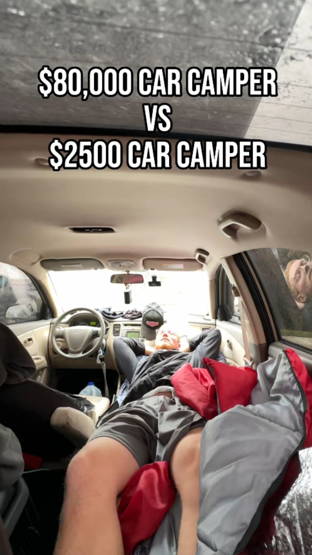 $80,000 car camper vs $2,500 setup comparison