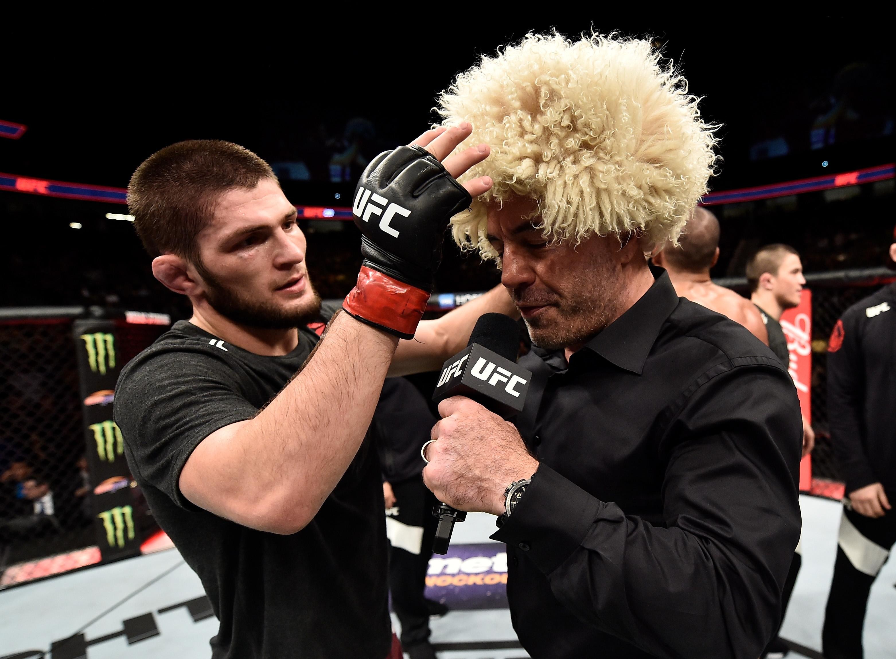 Khabib appearing on Joe Rogan's podcast is 'inevitable': 'He's the best'