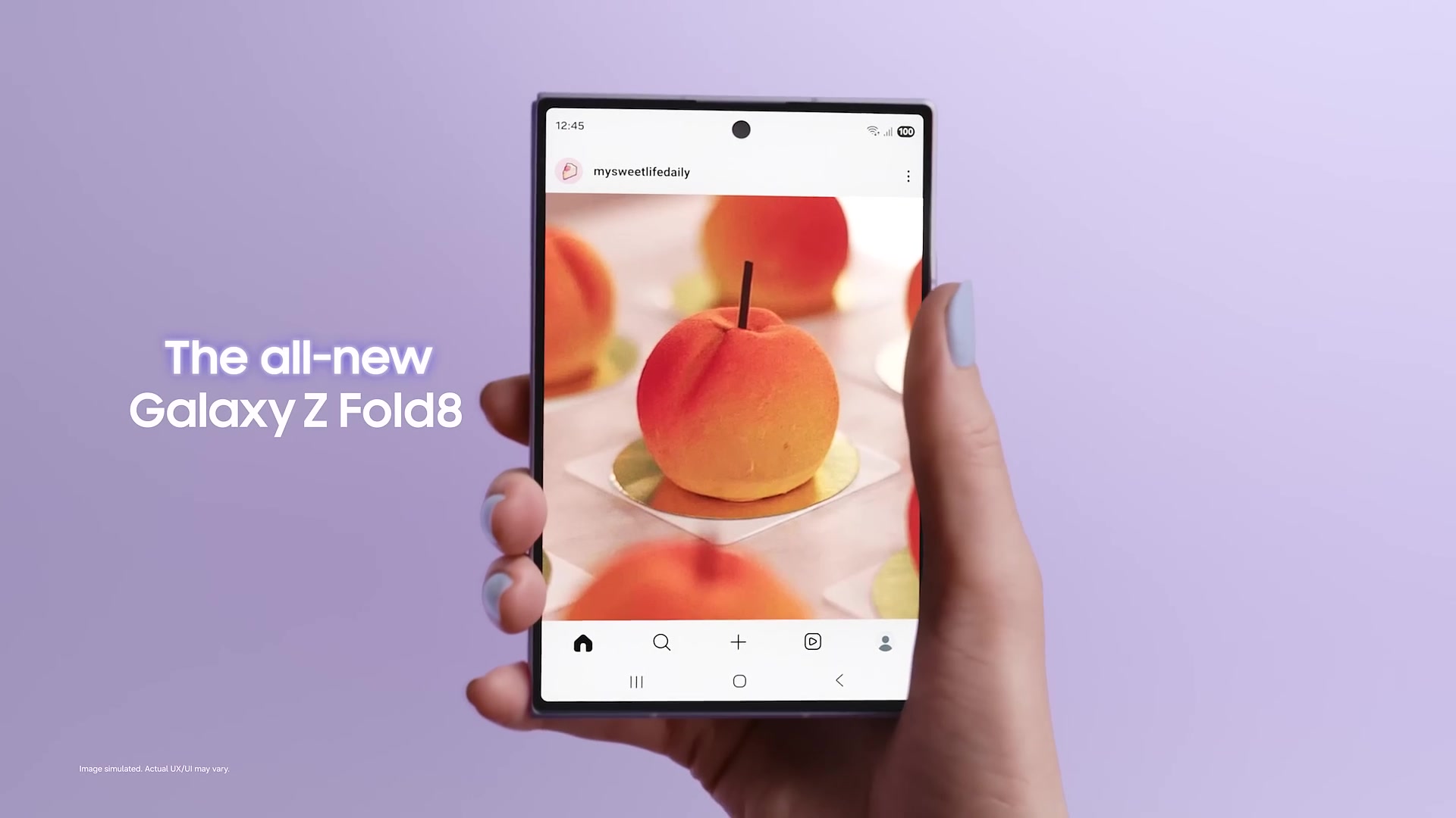 New shape, new joy Galaxy Z Fold8 Samsung