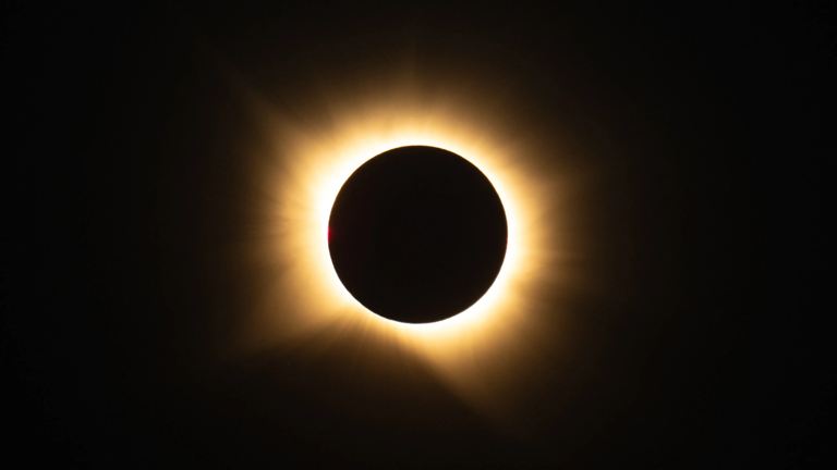 nasa captures rare total solar eclipse over spain, shows multiple stages in one image