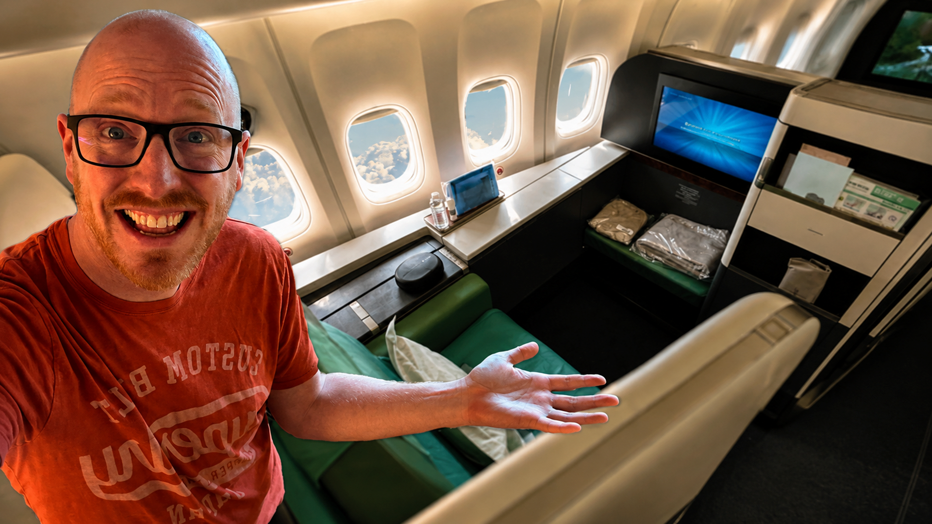 Discover why this 747 first class is unforgettable