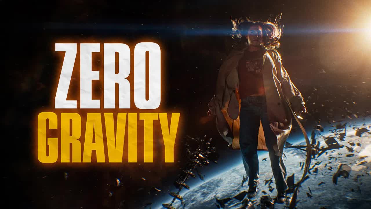 Zero gravity space effect