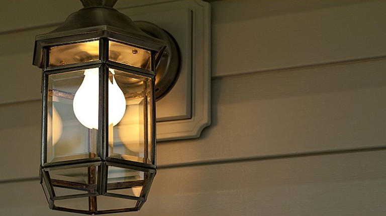 What color porch light attracts the most bugs?