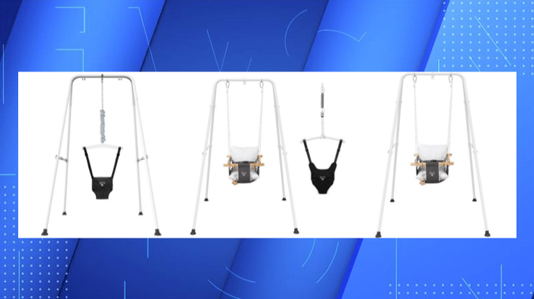 Baby jumpers, swings recalled from Walmart, Amazon after injury reports