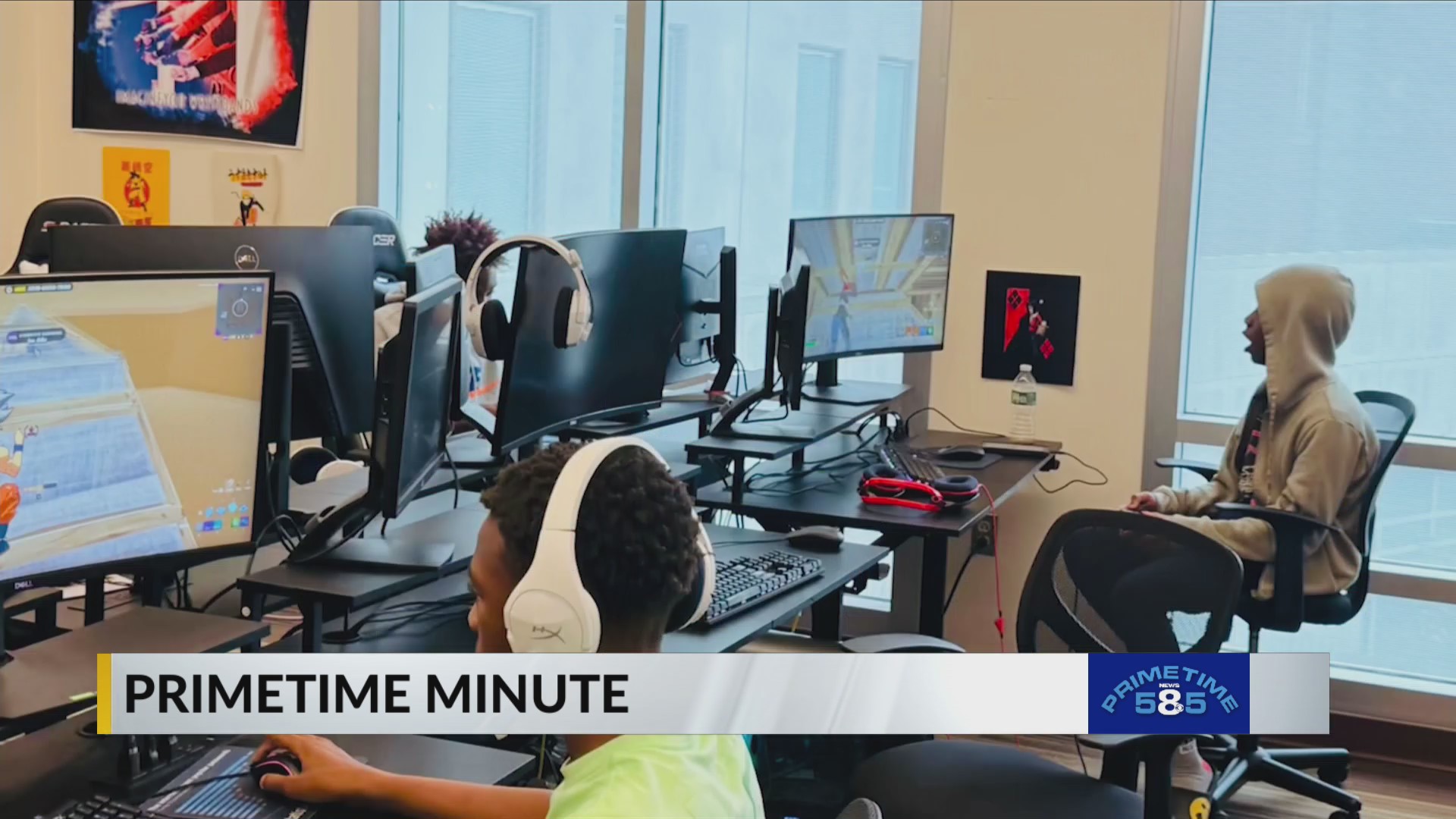 Primetime 585 minute: Central Library Digital Lab