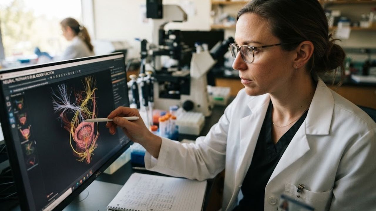 Undiscovered bladder nerves signal UTI alerts